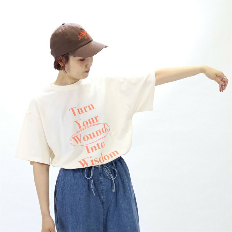 アングリッドUngrid/Tシャツカットソー/ヴィンテージウォッシュロゴビッグTee/112522737401/レディース【正規取扱】