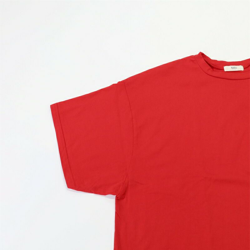 Ya2/ナルNARU/Tシャツカットソー/40/2CLASSIC天竺5分袖ワイドプルオーバー/648030/レディース【正規取扱】