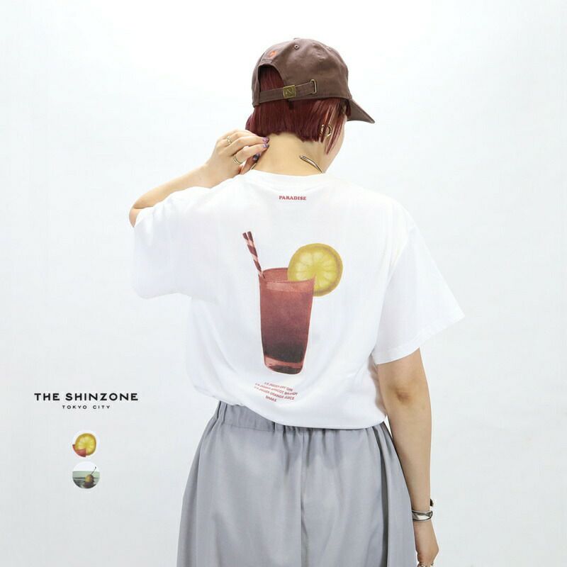 Ya2/シンゾーンShinzone/Tシャツカットソー/カクテルTシャツ/25MMSCU14/レディース【正規取扱】