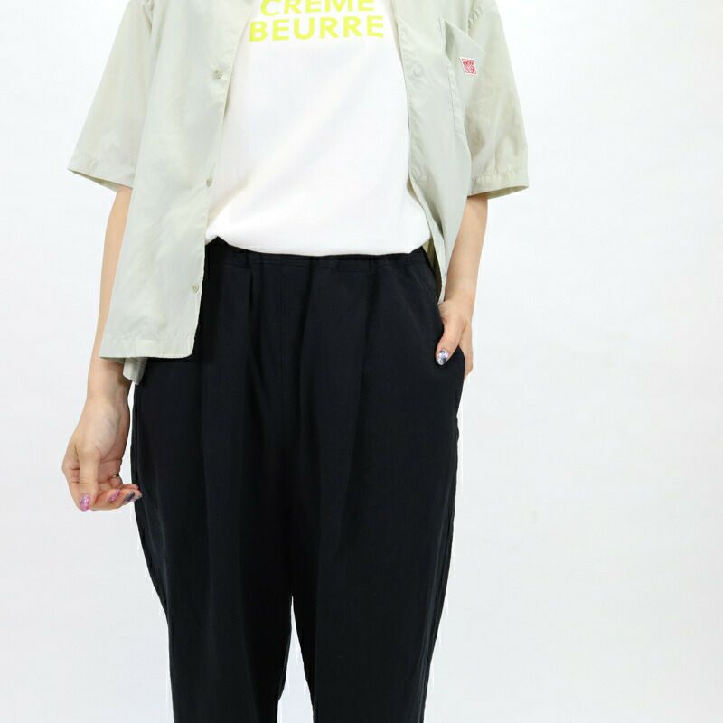 Ya2/【20%OFF】ブロカントBrocante/イージーパンツ/綿麻アムンゼンクロスドーミーパンツ/33-0398X/レディース【正規取扱】