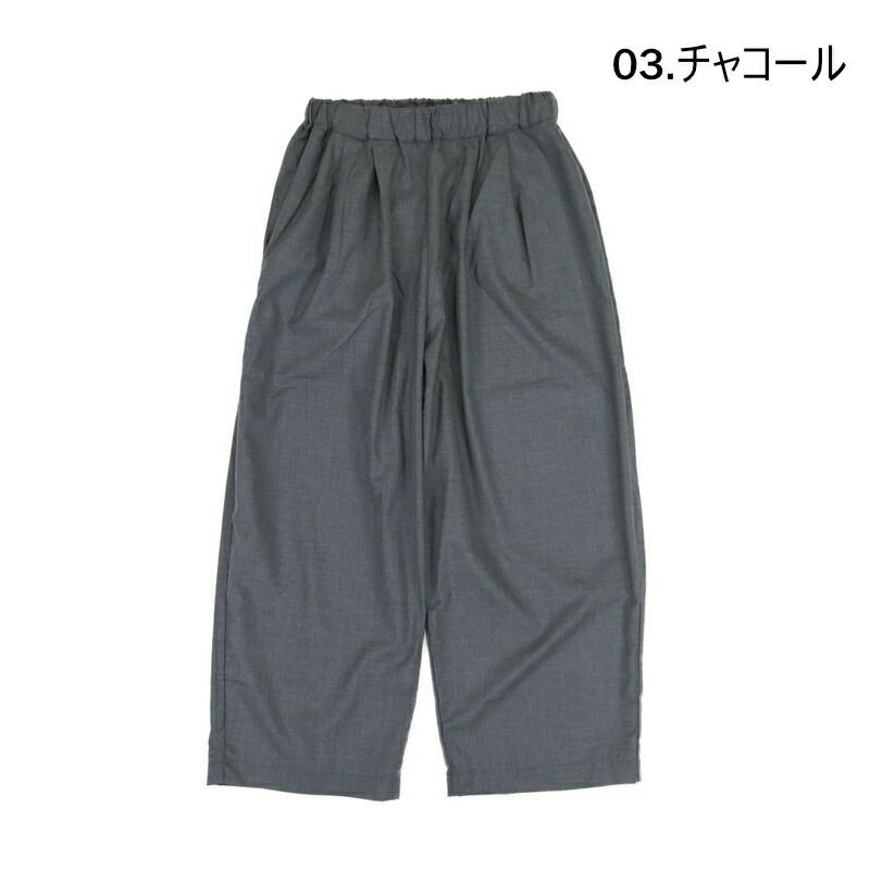 Ya2/ナルNARU/パンツ/トロンとツイルタックワイドパンツ/661921/レディース【正規取扱】