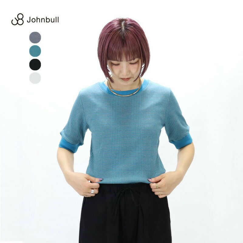 Ya2/ジョンブルJohnbull/カットソー/ランダムテレコTシャツ/JL252C01/レディース【正規取扱】