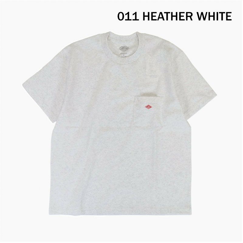 Ya2/ダントンDANTON/Tシャツカットソー/ショートスリーブポケットTシャツ無地/DT-C0197TCB/レディース【正規取扱】