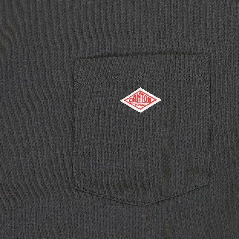 Ya2/ダントンDANTON/Tシャツカットソー/ショートスリーブポケットTシャツ無地/DT-C0197TCB/レディース【正規取扱】