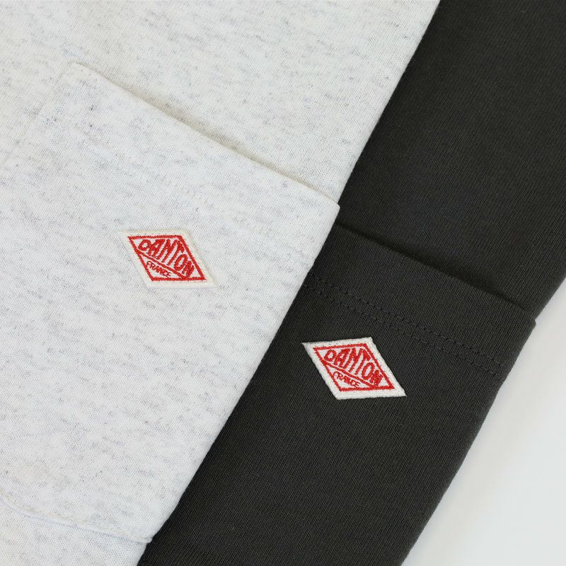 Ya2/ダントンDANTON/Tシャツカットソー/ショートスリーブポケットTシャツ無地/DT-C0197TCB/レディース【正規取扱】