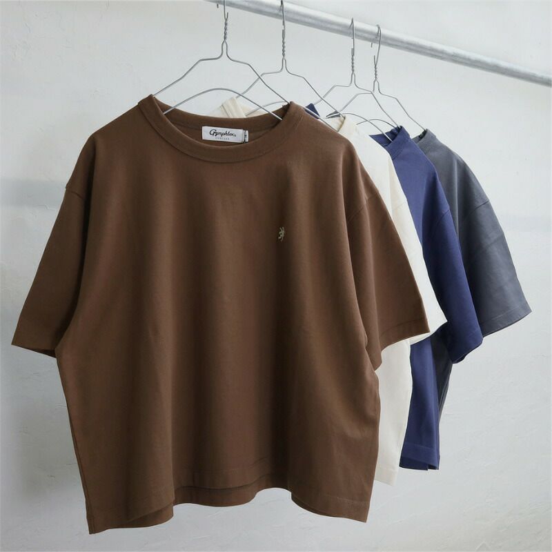 Ya2/ジムフレックスGymphlex/Tシャツカットソー/刺繍ロゴTシャツ/GY-C0446COM/レディース【正規取扱】