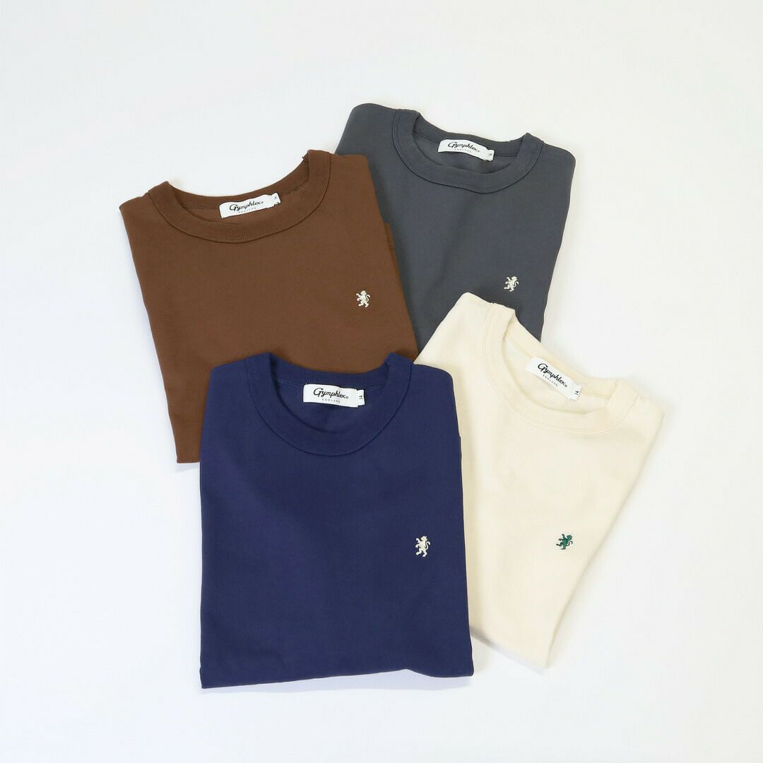 Ya2/ジムフレックスGymphlex/Tシャツカットソー/刺繍ロゴTシャツ/GY-C0446COM/レディース【正規取扱】