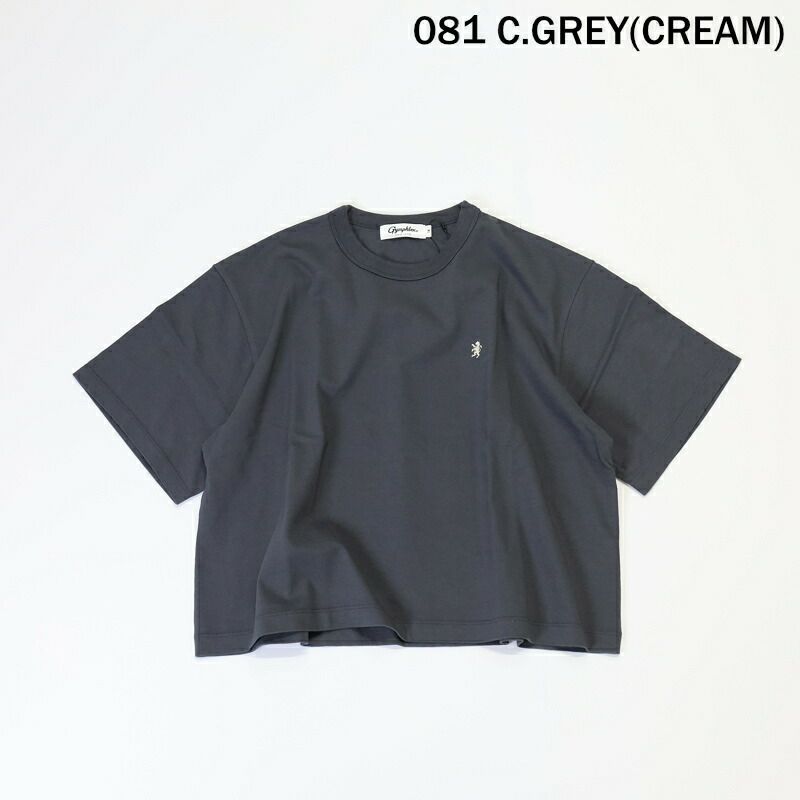 Ya2/ジムフレックスGymphlex/Tシャツカットソー/刺繍ロゴTシャツ/GY-C0446COM/レディース【正規取扱】