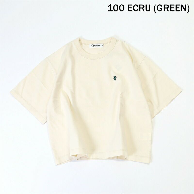 Ya2/ジムフレックスGymphlex/Tシャツカットソー/刺繍ロゴTシャツ/GY-C0446COM/レディース【正規取扱】