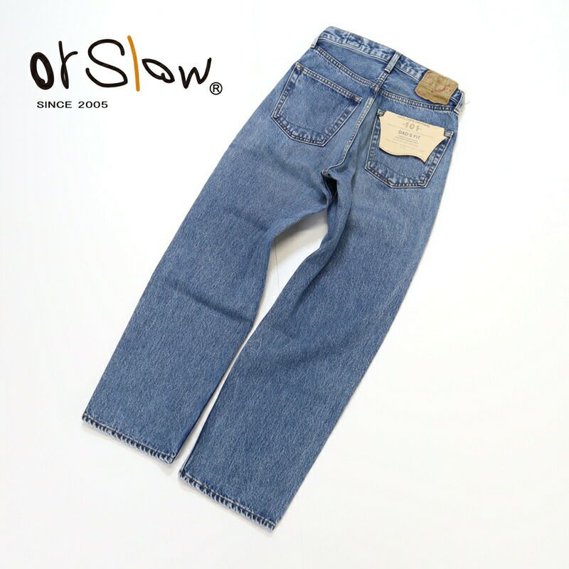 Ya2/オアスロウorSlow/デニム/ダッズフィットデニムパンツ/101DAD'SFITDENIMPANTS/01-1010w-95/レディース【正規取扱】