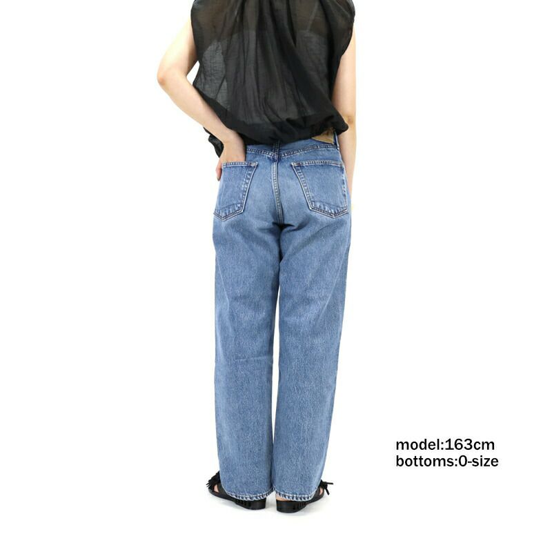 オアスロウorSlow/デニム/ダッズフィットデニムパンツ/101DAD'SFITDENIMPANTS/01-1010w-95/レディース【正規取扱】