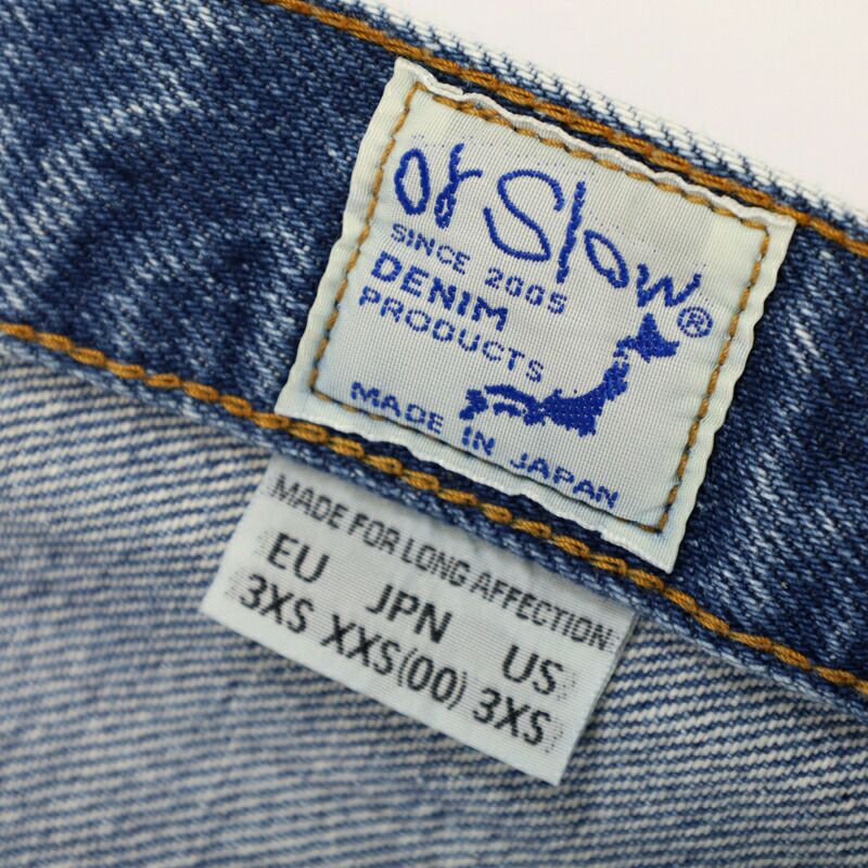 Ya2/オアスロウorSlow/デニム/ダッズフィットデニムパンツ/101DAD'SFITDENIMPANTS/01-1010w-95/レディース【正規取扱】