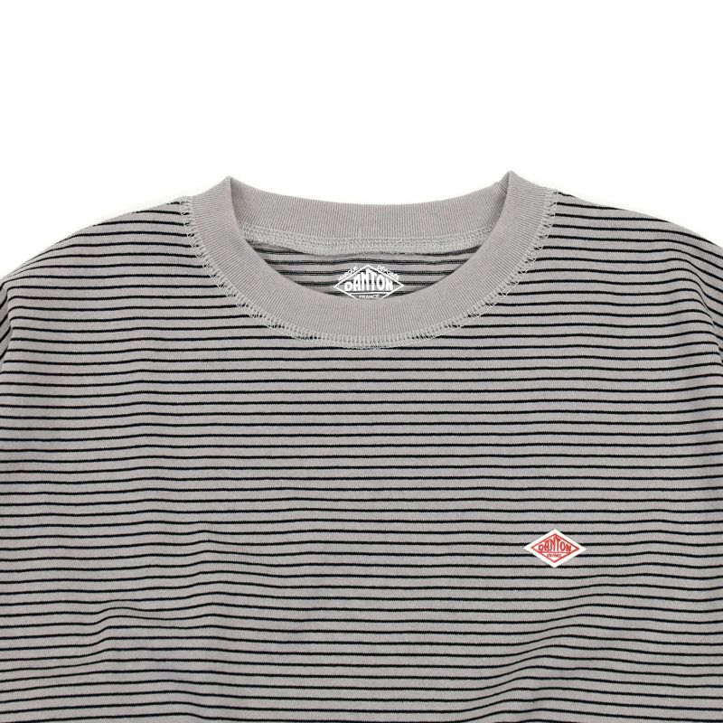 Ra9/ダントンDANTON/カットソー/クルーネックロングスリーブTシャツストライプ/DT-C0203TCB/レディース【正規取扱】