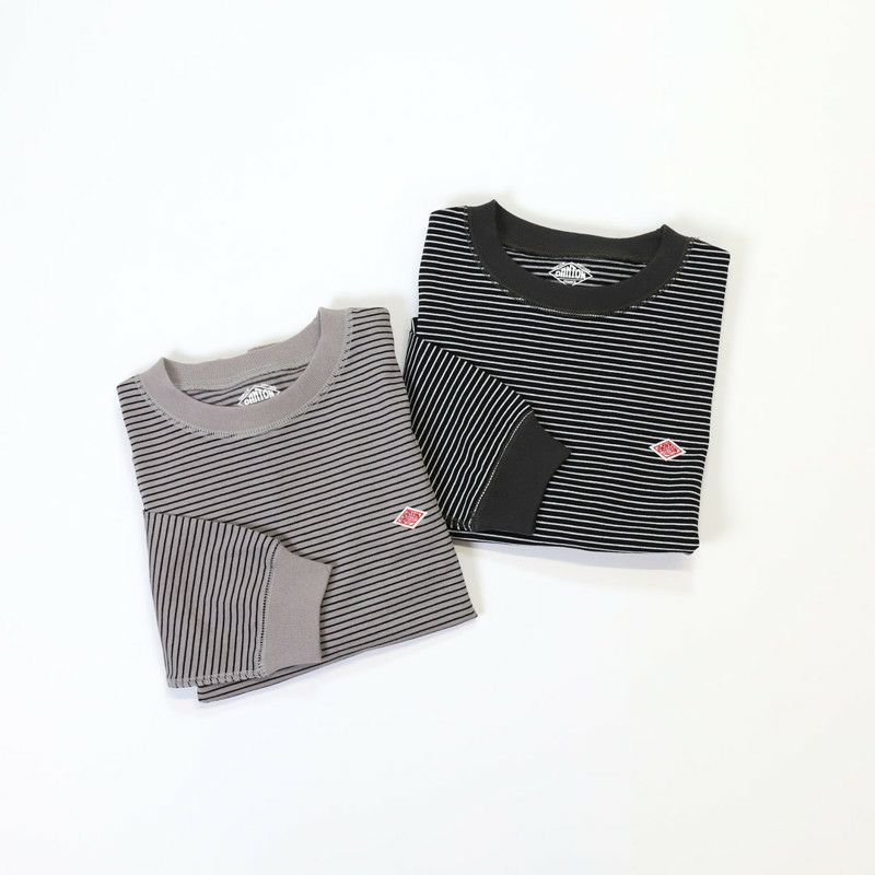 Ra9/ダントンDANTON/カットソー/クルーネックロングスリーブTシャツストライプ/DT-C0203TCB/レディース【正規取扱】