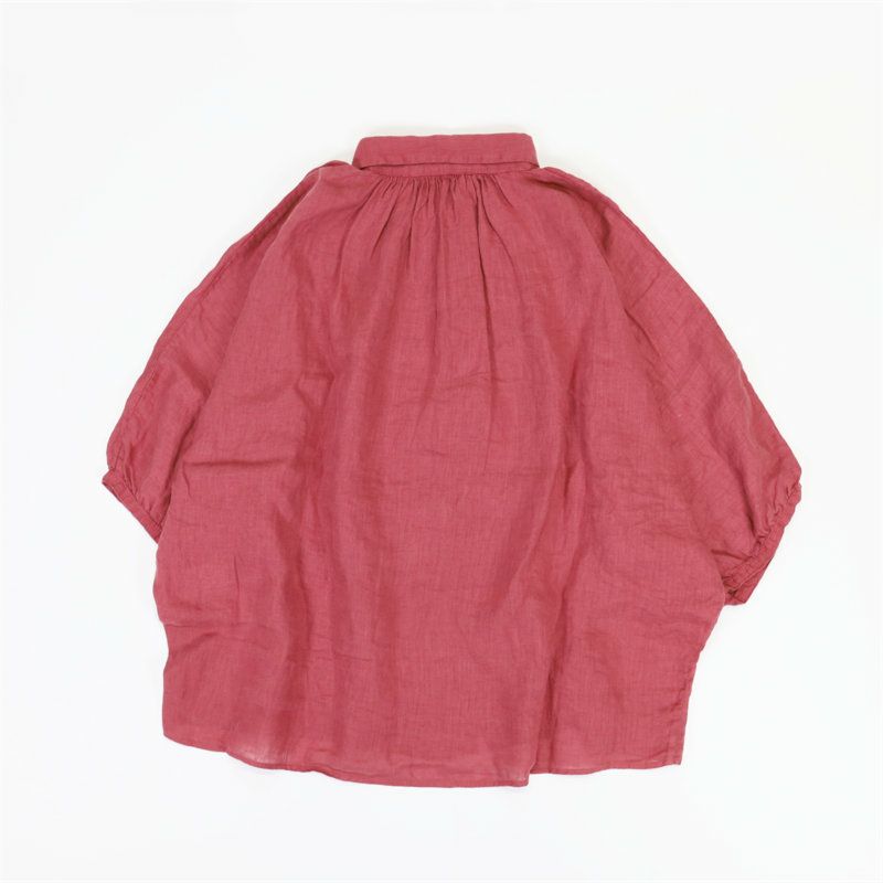 Ya2/ブロカントBrocante/シャツ/リネンキャンバスグランシャツ/36-0340L/レディース【正規取扱】
