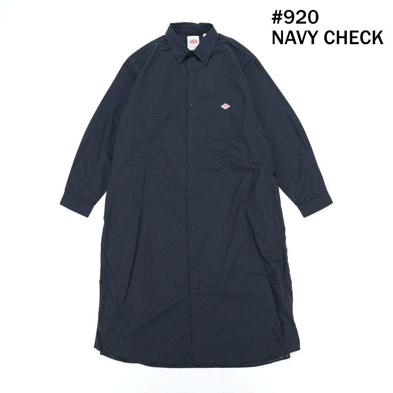 Ra9/ダントンDANTON/ワンピース/プランサーボタンシャツワンピース/DT-G0106PPU/レディース【正規取扱】