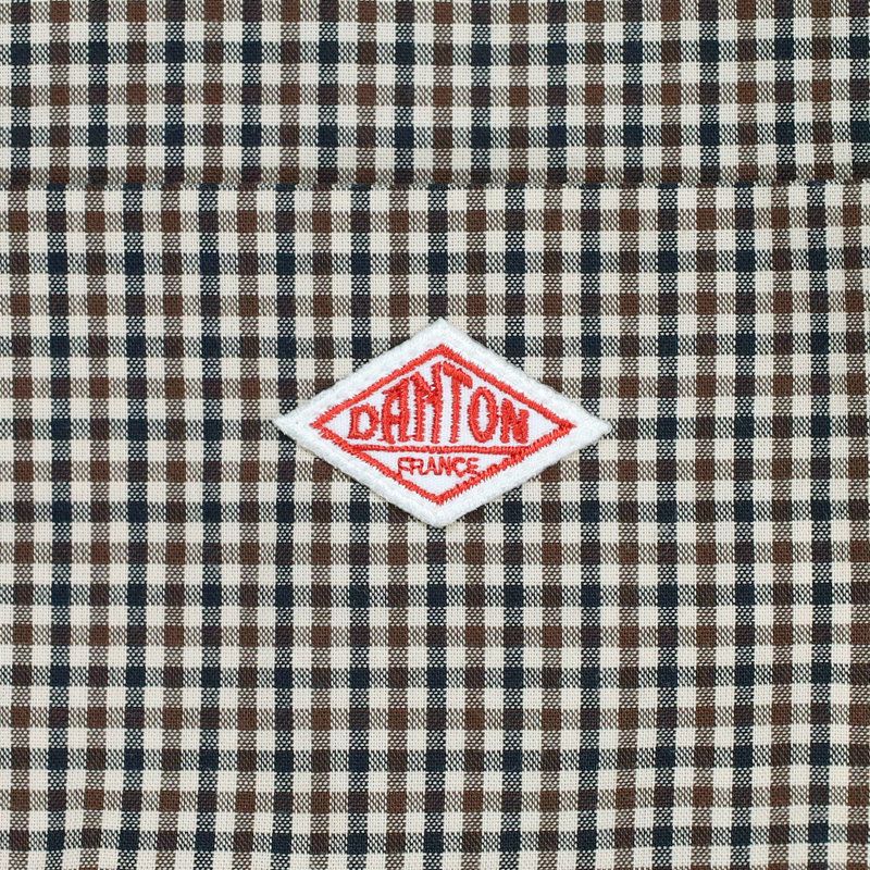 Ra9/ダントンDANTON/ワンピース/プランサーボタンシャツワンピースPLAID/DT-G0106PPU/レディース【正規取扱】
