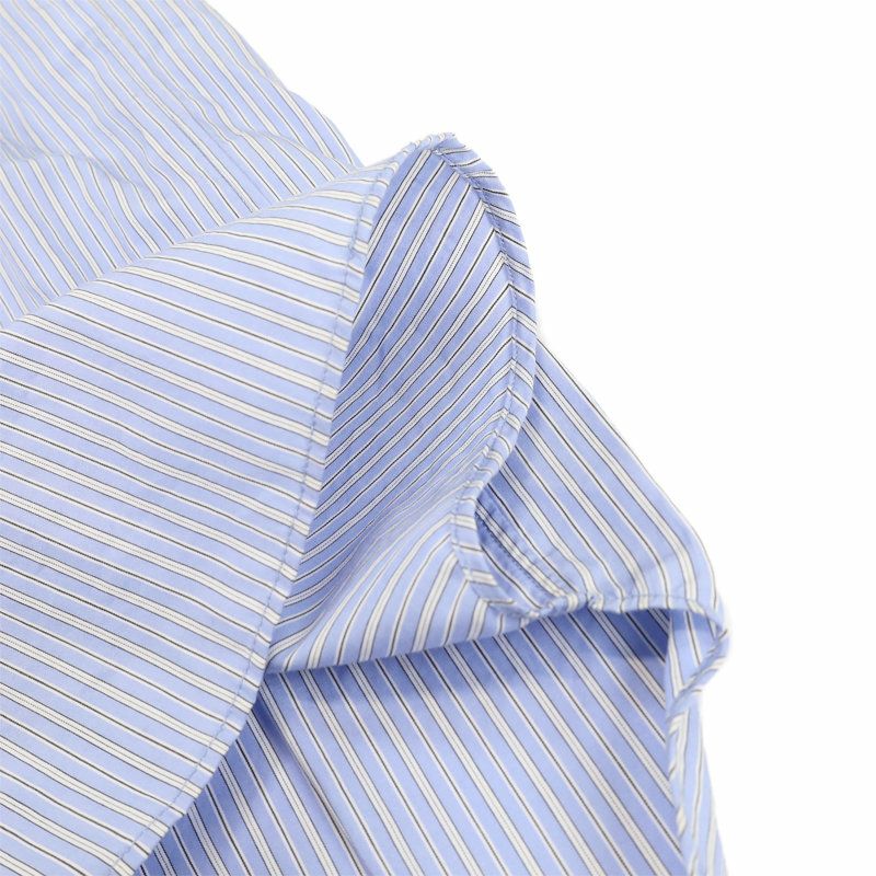 Ra9/ダントンDANTON/ワンピース/コットンポプリンバンドカラーチュニックストライプ/DT-B0342RPL/レディース【正規取扱】