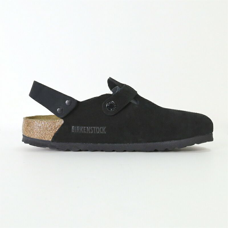 BIRKENSTOCK ブラックスエード サンダル【箱・タグ付き】 ビルケンシュトック BIRKENSTOCK ボストン サンダル メンズ 普通