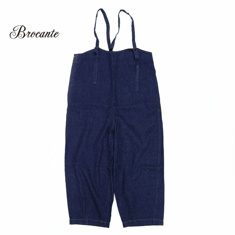 ブロカント Brocante/12ozデニム サロペット パンツ 33-0426C