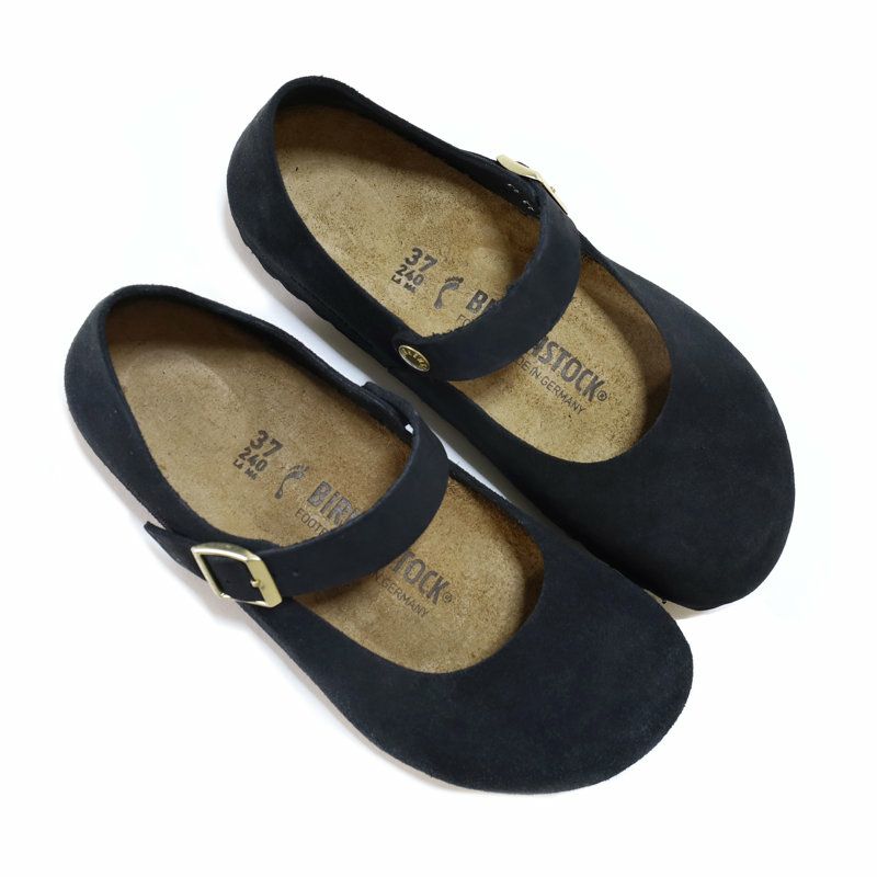 Ya2/ビルケンシュトックBIRKENSTOCK/サンダル/マントバMANTOVAスエードレザーブラック/1030423/レディース【正規取扱】