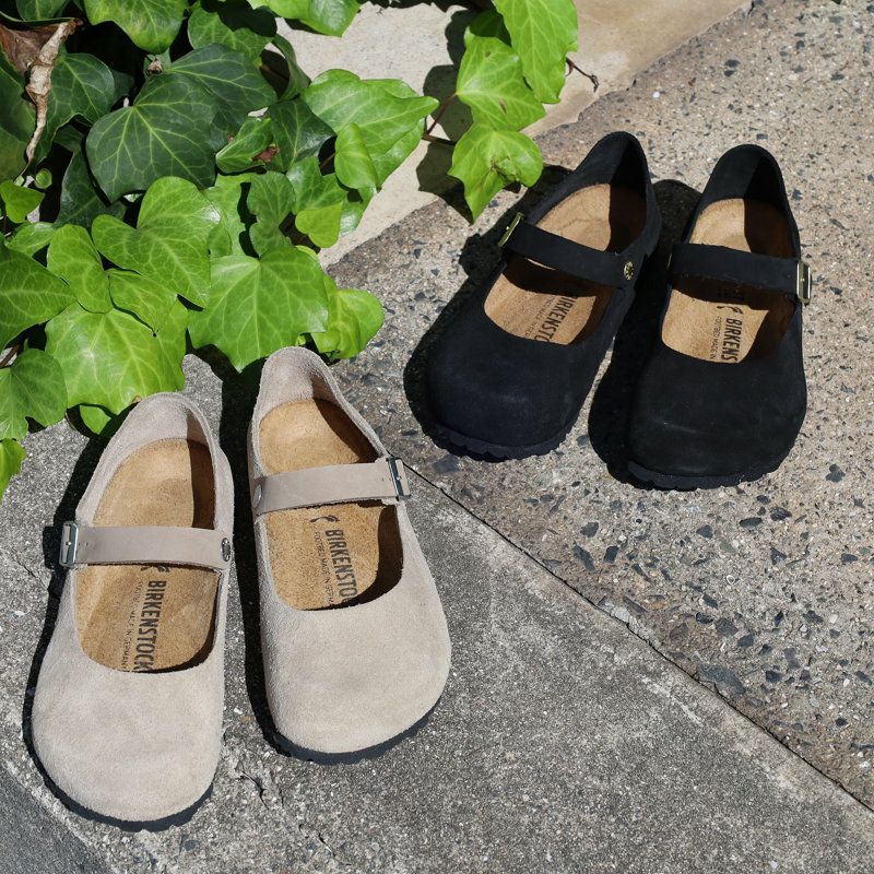 Ya2/ビルケンシュトックBIRKENSTOCK/サンダル/マントバMANTOVAスエードレザーブラック/1030423/レディース【正規取扱】