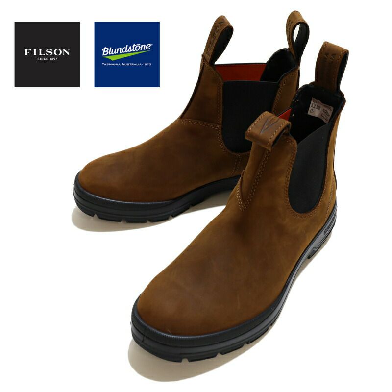 Ya2/フィルソン×ブランドストーン/FILSON×Blundstone/ブーツ/ヌバックレザーサイドゴアブーツ/2536/メンズ【正規取扱】