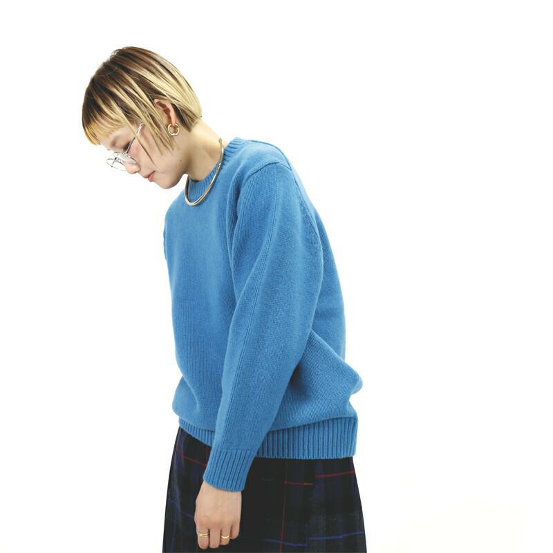 Ya2/ヨネトミYonetomi/ニット/ソフトラムウールニットプルオーバー/95-254-050/レディースメンズ【正規取扱】