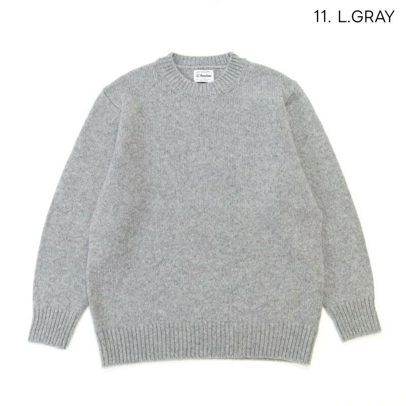 Ya2/ヨネトミYonetomi/ニット/ソフトラムウールニットプルオーバー/95-254-050/レディースメンズ【正規取扱】