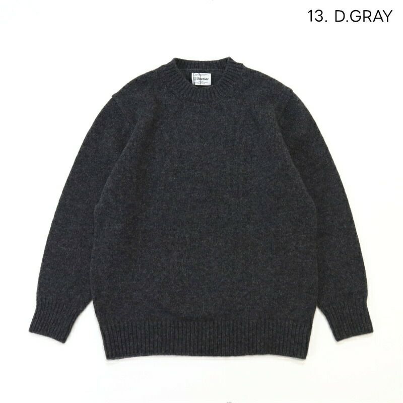 Ya2/ヨネトミYonetomi/ニット/ソフトラムウールニットプルオーバー/95-254-050/レディースメンズ【正規取扱】