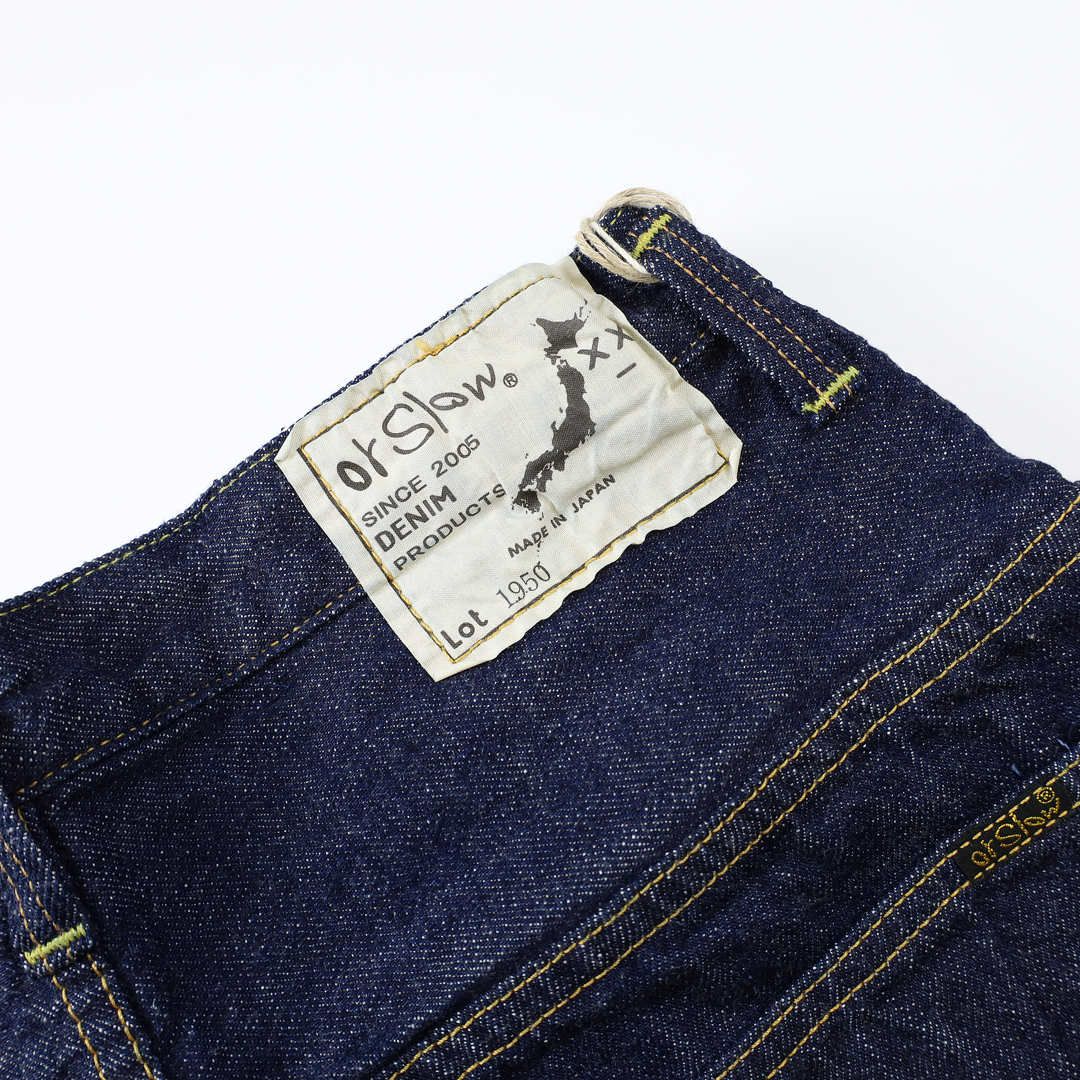 Ya2/レディース/orSlow【オアスロウ】00-1040-81ハイライズデニムパンツONEWASH【正規取扱】2024春夏
