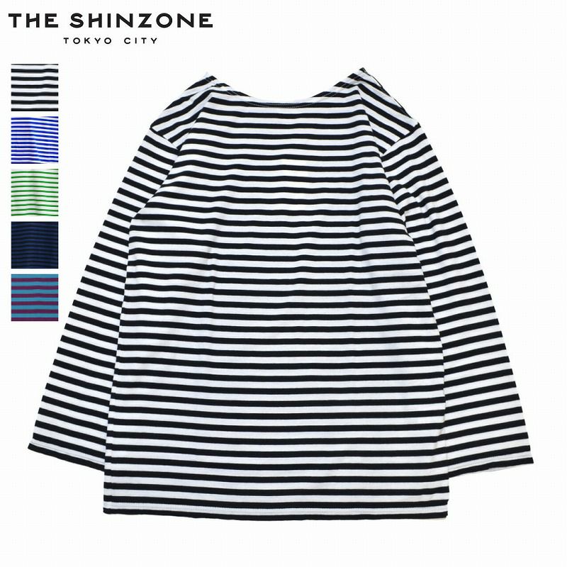 Ya2/【期間限定ポイント】レディース/Shinzone【シンゾーン】19SMSCU93MARINEBORDERTEEマリンボーダーTシャツ【正規取扱】2024春夏