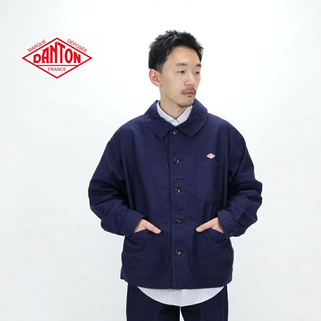 DANTONモールスキンワイドカバーオールジャケット【公式】ビッグ